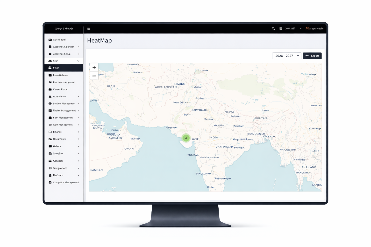 Inventory Management Dashboard Interface